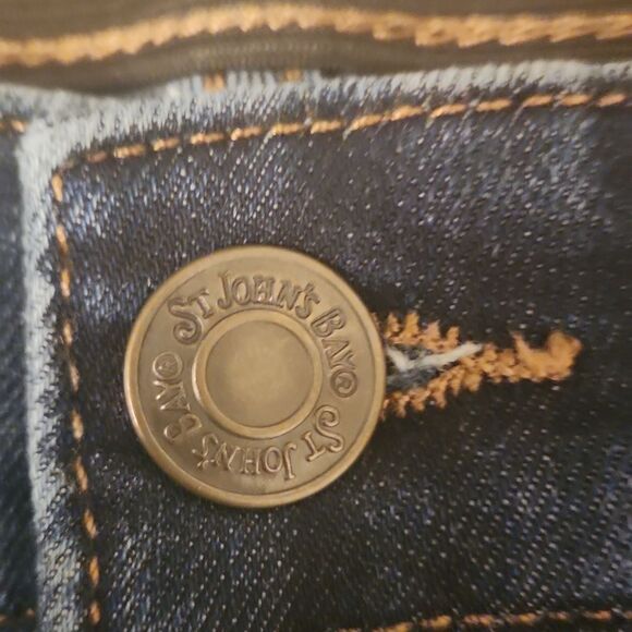 St. John's Bay Flare Leg Jeans Women's Size 14 - Picture 4 of 8